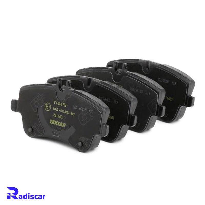لنت ترمز جلو مرسدس بنز C(W203)-CLK(C209)-SLK(R171) برند Textar کد 2314401