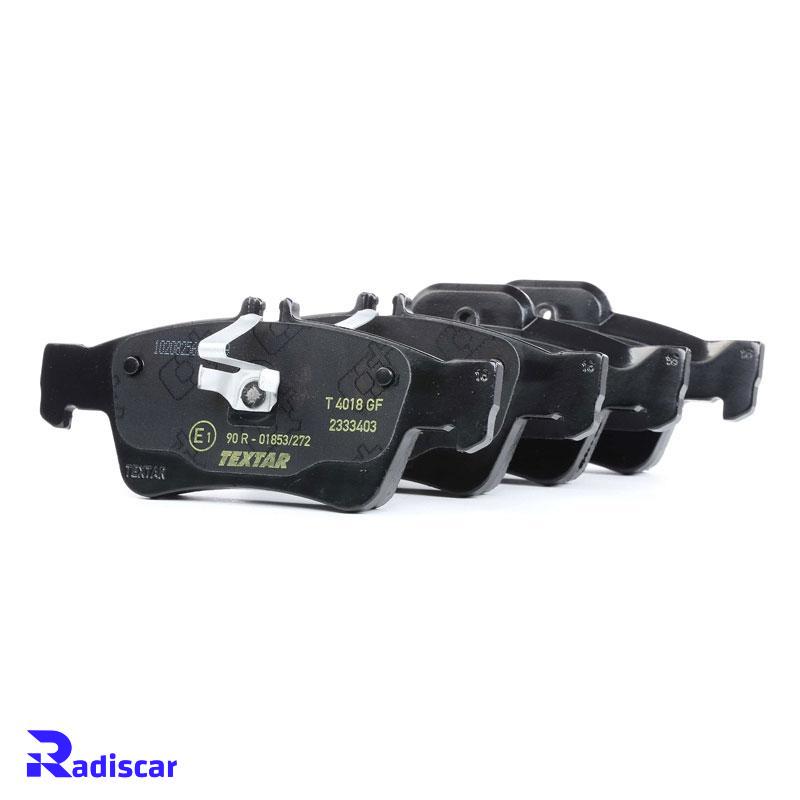 لنت ترمز عقب مرسدس بنز کلاس CLS-S-E-SL-SLK برند Textar کد 2333403