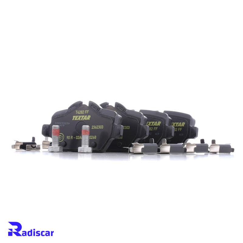 لنت ترمز عقب بی ام و 3(E90)-1(E87) برند Textar کد 2362303