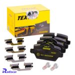 لنت ترمز عقب بی ام و 3(E90)-1(E87) برند Textar کد 2362303