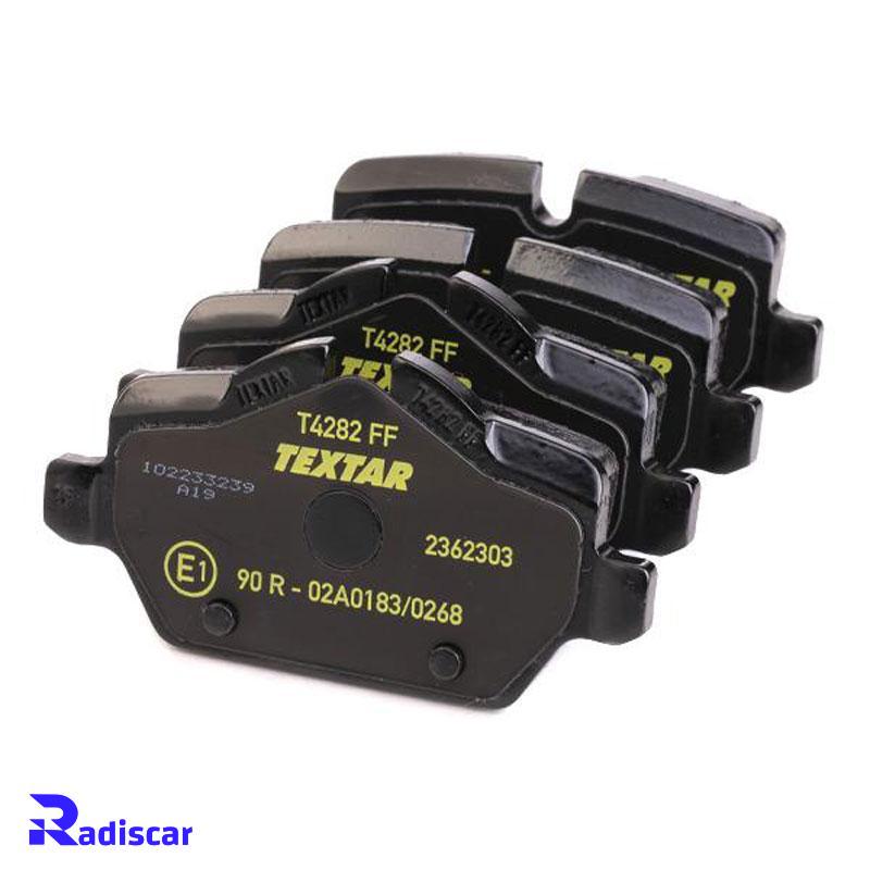 لنت ترمز عقب بی ام و 3(E90)-1(E87) برند Textar کد 2362303