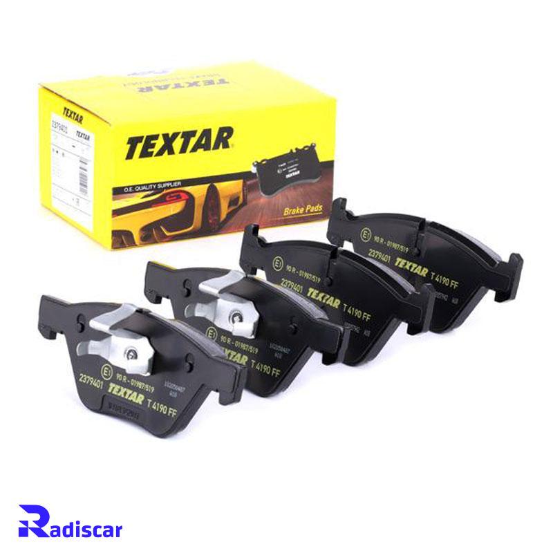 لنت ترمز جلو بی ام و (E90)X1(E87)-Z4(E89)-3 برند Textar کد 2379401