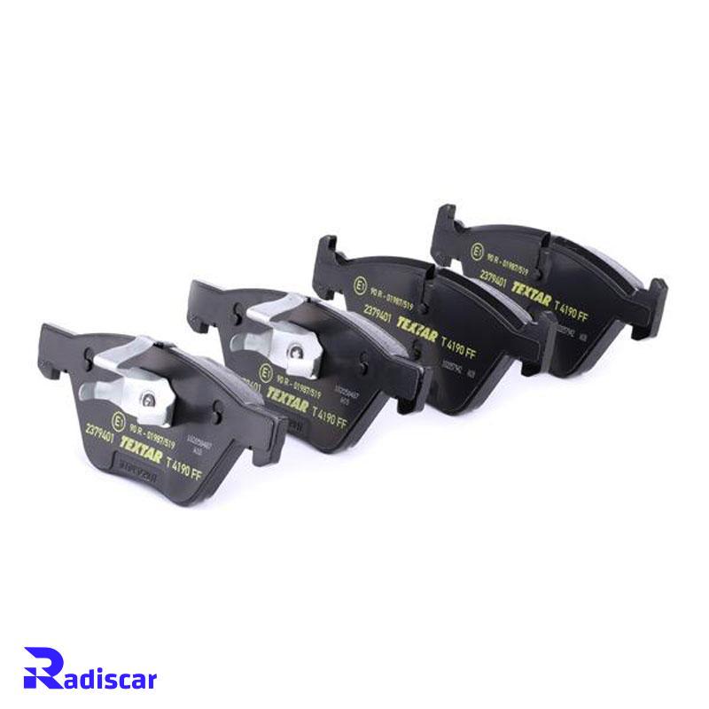 لنت ترمز جلو بی ام و (E90)X1(E87)-Z4(E89)-3 برند Textar کد 2379401