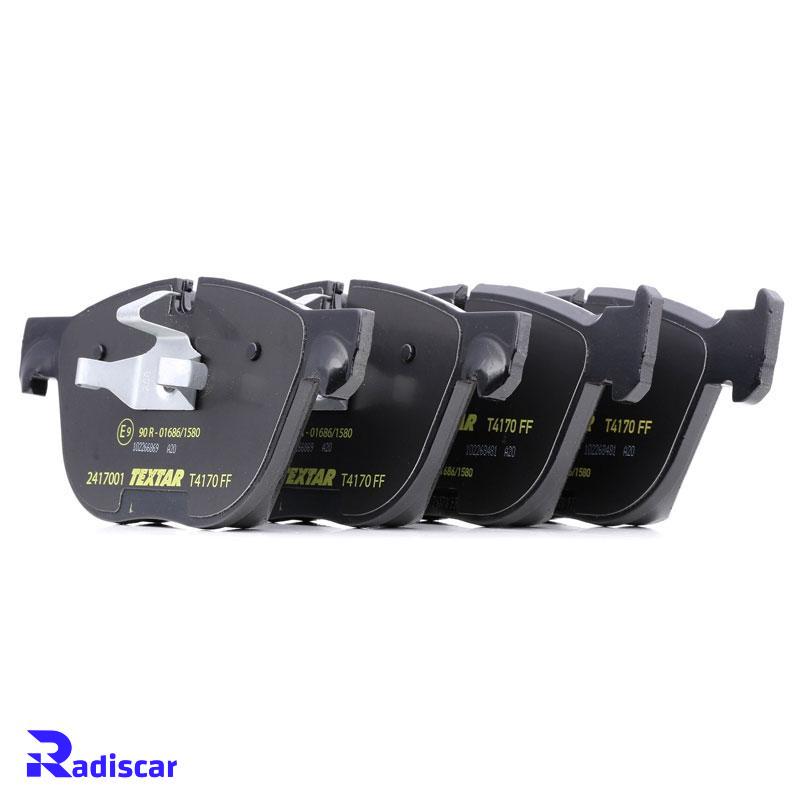 لنت ترمز جلو بی ام و X5(E70)-X6(E71-E72)-X4(F26) برند Textar کد 2417001