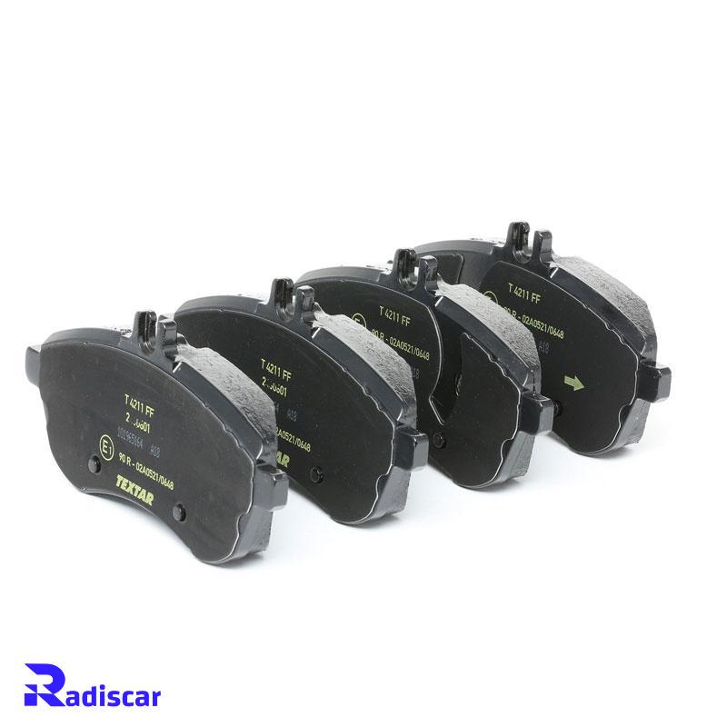 لنت ترمز جلو مرسدس بنز C(W204)-E(W212) برند Textar کد 2430601