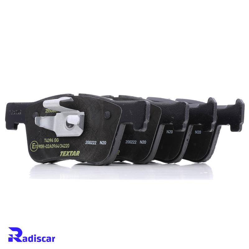 لنت ترمز جلو بی ام و (F30-F80)4(F33-F83)-1(F20)-3 برند Textar کد 2550601