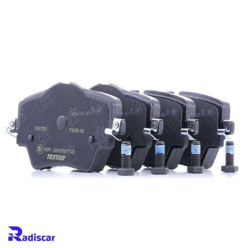 لنت ترمز جلو بی ام و X1(F48) برند Textar کد 2561701