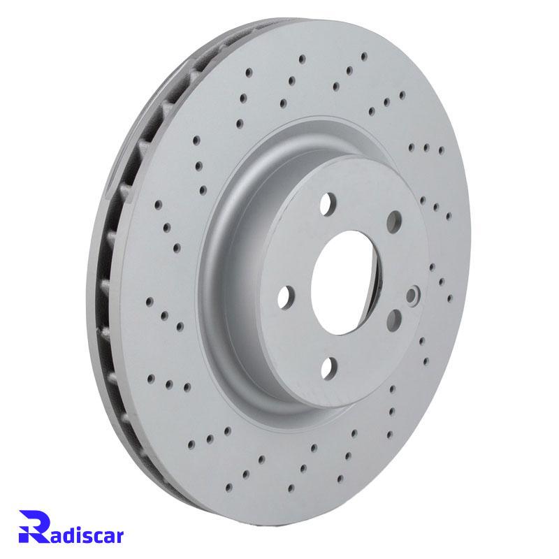 دیسک ترمز جلو مرسدس بنز E(W211)-SL(R231)-SL(R230) برند Textar کد 92120207 بسته 2 عددی