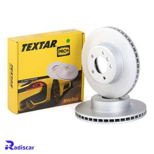 دیسک ترمز جلو بی ام و (E60)5 برند Textar کد 92122605