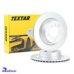 دیسک ترمز عقب بی ام و سری (E87)3(E90)-1 برند Textar کد 92133005 بسته 2 عددی