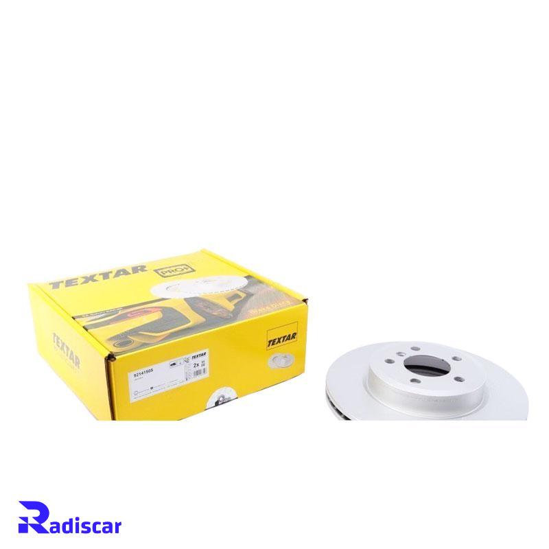 دیسک ترمز جلو بی ام و X3(E83) برند Textar کد 92141505 بسته 2 عددی