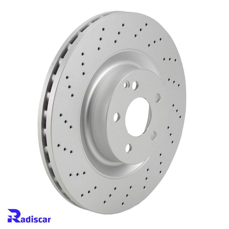 دیسک ترمز جلو مرسدس بنز E(W211)-S(W221)-SL(R230) برند Textar کد 92176405 بسته 2 عددی