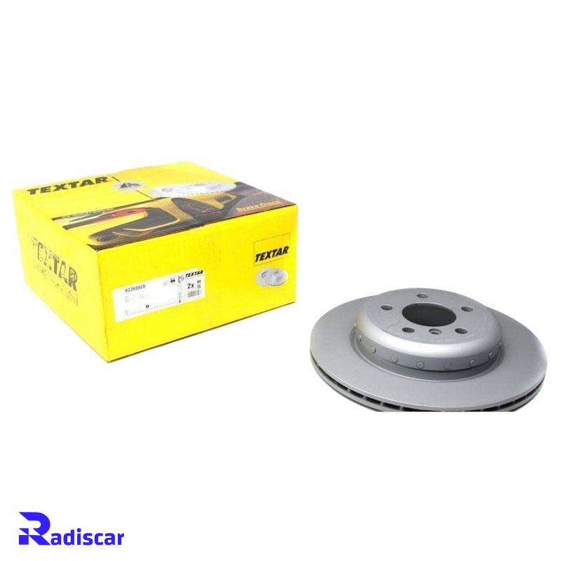 دیسک ترمز عقب بی ام و (F10)5 برند Textar کد 92265925 بسته 2 عددی