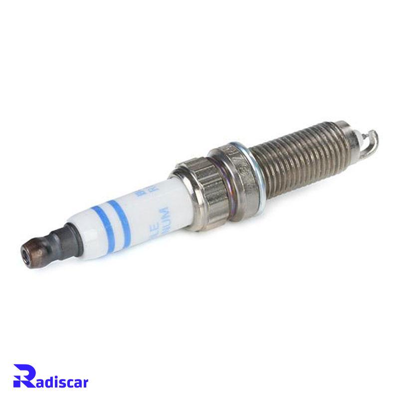 شمع موتور پایه بلند سوزنی دبل پلاتینیوم تک الکترود ZR 5 TPP 330 برند Bosch کد 0242145541