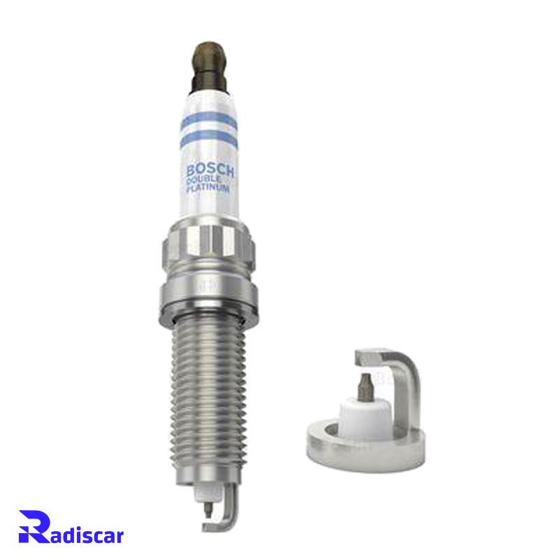 شمع موتور پایه بلند سوزنی دبل پلاتینیوم تک الکترود ZR 5 TPP 330 برند Bosch کد 0242145541