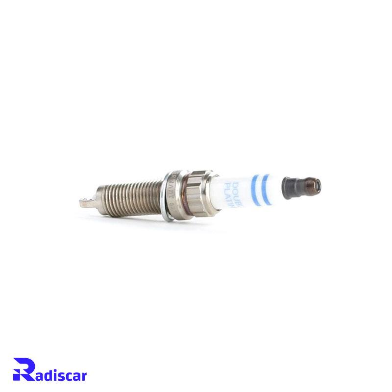 شمع موتور پایه بلند سوزنی دبل پلاتینیوم تک الکترود ZR 5 TPP 330 برند Bosch کد 0242145541