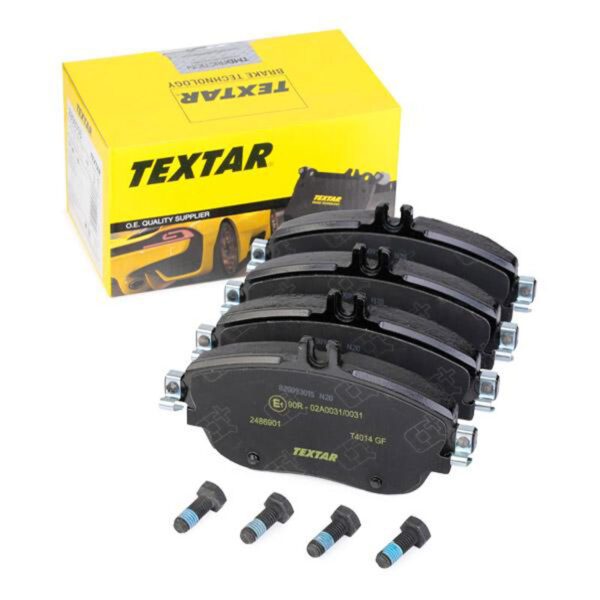 لنت ترمز جلو مرسدس بنز A(W169)-B(W245)-CLA(X156) برند Textar کد 2486901