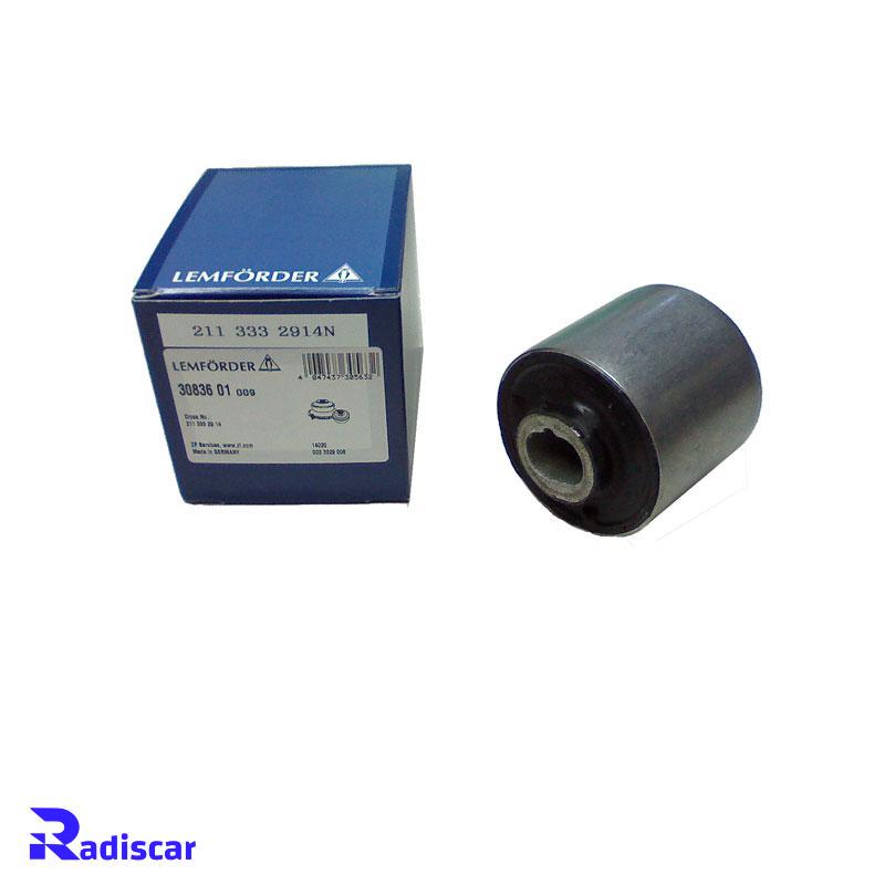 بوش طبق جلو آلومینیوم مرسدس بنز E(W211),CLS(C219),SL(R230),SL(R231) برند Lemforder کد 3083601