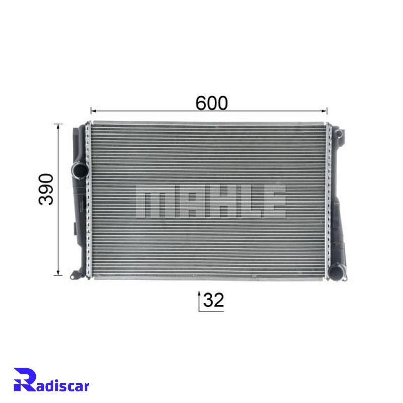 رادیاتور آب بی ام و X3(F25)-X4(F26) برند Mahle کد CR877000P
