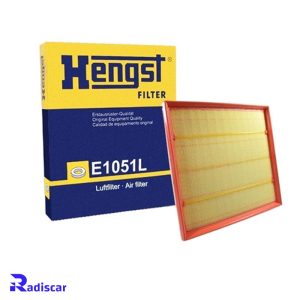 فیلتر هوا بی ام و سری 5-6-7-X4-X5-X6 برند Hengst کد E1051L