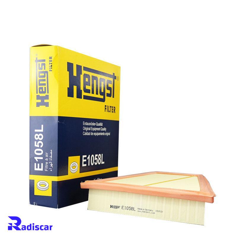 فیلتر هوا بی ام و 5(F10)-X1(E84)-Z4(E89) برند Hengst کد E1058L