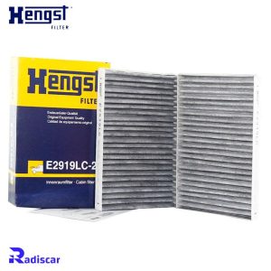 فیلتر کابین کربن دار مرسدس بنز S(W221) برند Hengst کد E2919LC-2