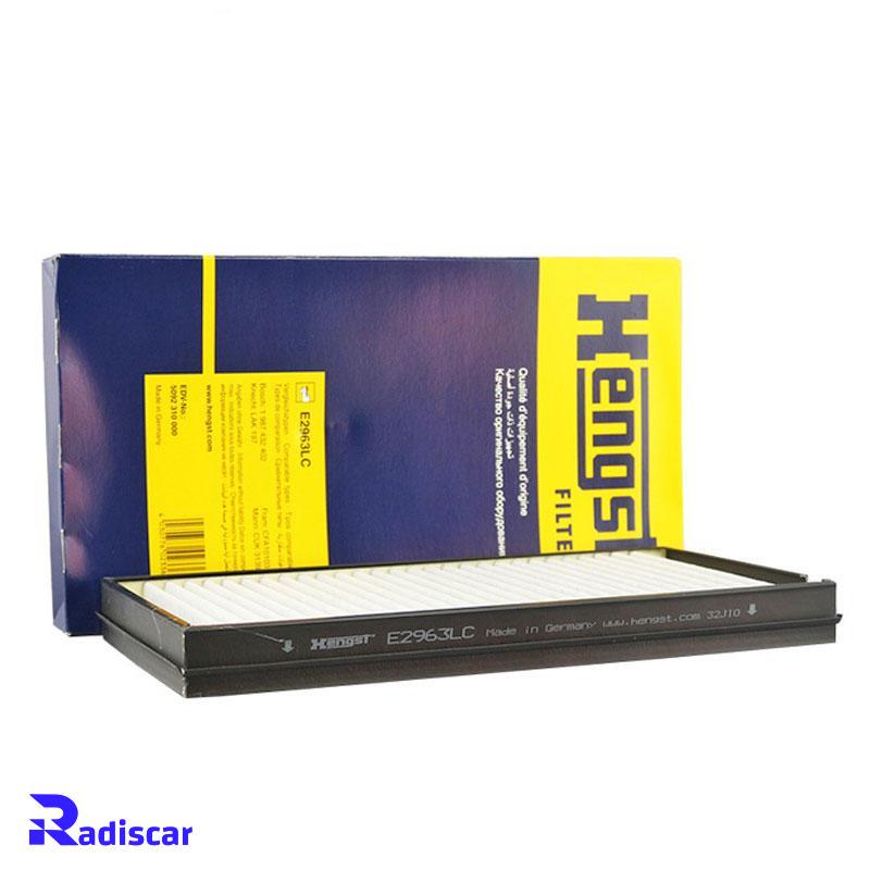 فیلتر کابین کربن دار بی ام و (E60)5 برند Hengst کد E2963LC