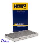 فیلتر کابین کربن دار بی ام و (E60)5 برند Hengst کد E2963LC