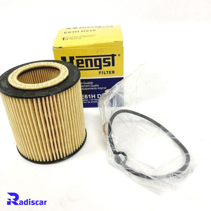 فیلتر روغن بی ام و موتور N20 برند Hengst کد E61HD215