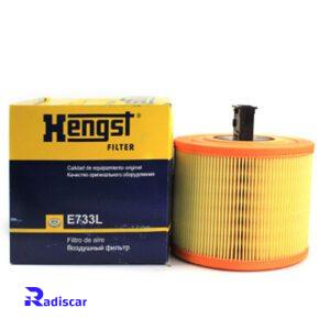 فيلتر هوا بی ام و 1(E87)-X1(E84)-3(E90) برند Hengst کد E733L