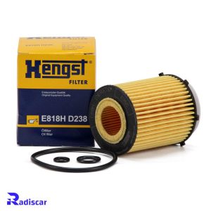 فيلتر روغن مرسدس بنز موتور 274 برند Hengst کد E818HD238