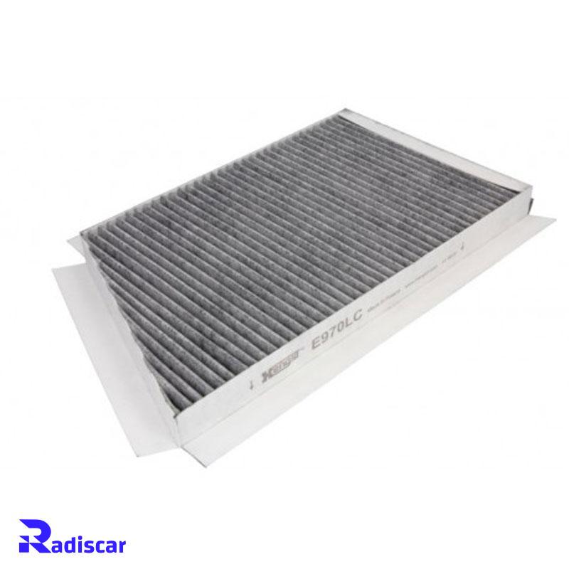 فیلتر کابین کربن دار مرسدس بنز C(W203)-CLK(C209) برند Hengst کد E970LC
