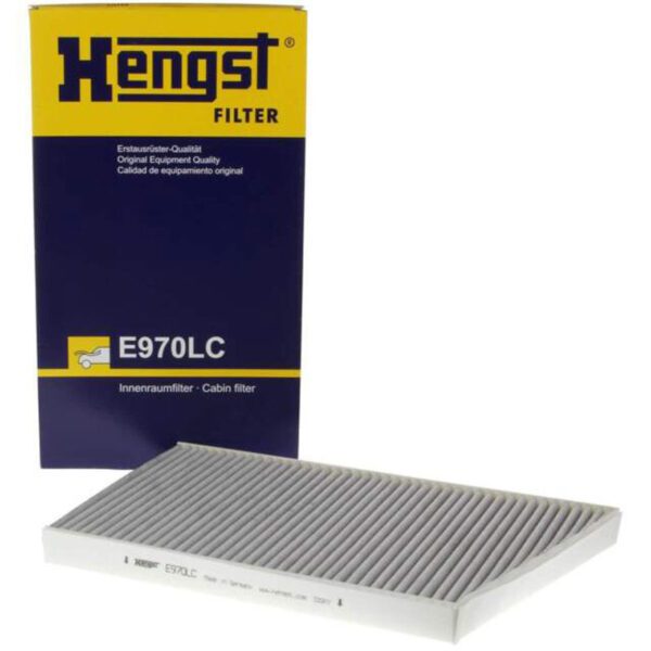 فیلتر کابین کربن دار مرسدس بنز C(W203)-CLK(C209) برند Hengst کد E970LC