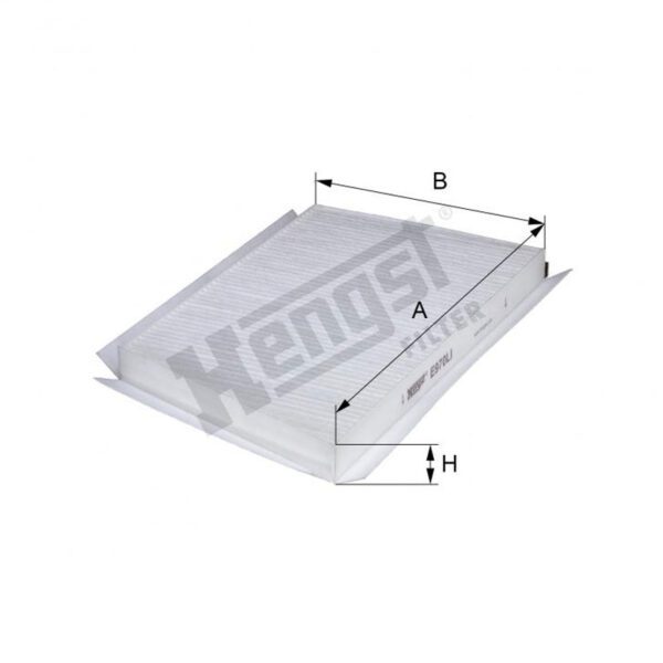 ابعاد فیلترکابین بنز E970LI4