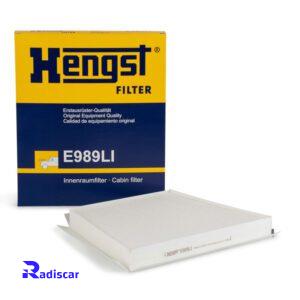 فیلتر کابین مرسدس بنز E(W211)-CLS(C219) برند Hengst کد E989LI