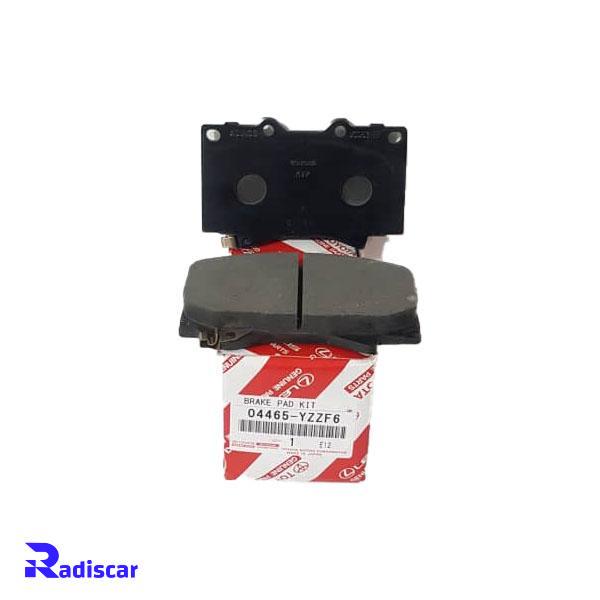لنت ترمز جلو تویوتا لندکروز J100 (اصلی) کد 04465YZZE6