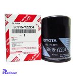 فیلتر روغن تویوتا لندکروز j200 و پرادو j120 (اصلی) کد 90915YZZD4