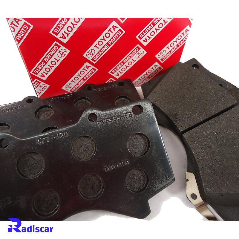 لنت ترمز جلو تویوتا لندکروز J200 و لکسوس LX570 (اصلی) کد 04465YZZR2