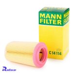 فيلتر هوا مرسدس بنز موتور MO271 برند MANN کد C14114
