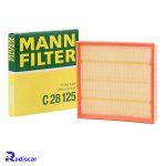 فیلتر هوا بی ام و سری 5-6-7-X3-X4-X5-X6 برند MANN کد C28125