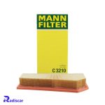 فيلتر هوای مرسدس بنز موتور MO271 برند MANN کد C3210