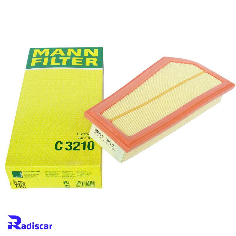 فيلتر هوای مرسدس بنز  موتور MO271 برند MANN کد C3210