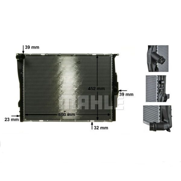 رادیاتور آب بی ام و سری 1-3-X1-Z4 برند Mahle کد CR1090000P