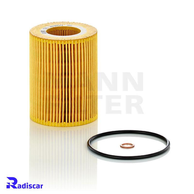 فیلتر روغن بی ام و موتور M54 برند MANN کد HU925/4X