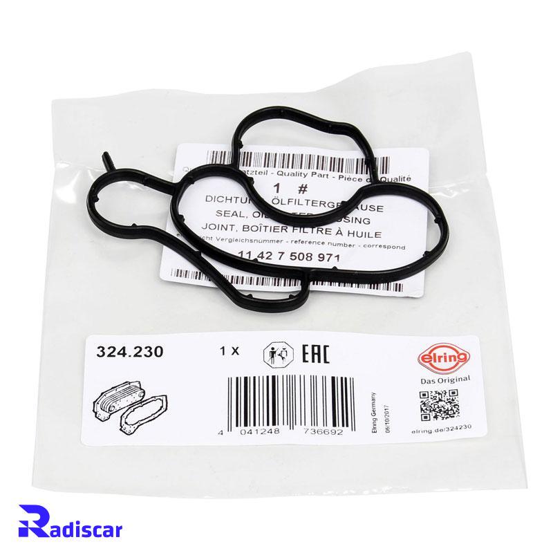 اورینگ فیلترروغن بی ام و موتور (N46) برند Elring کد 324.230