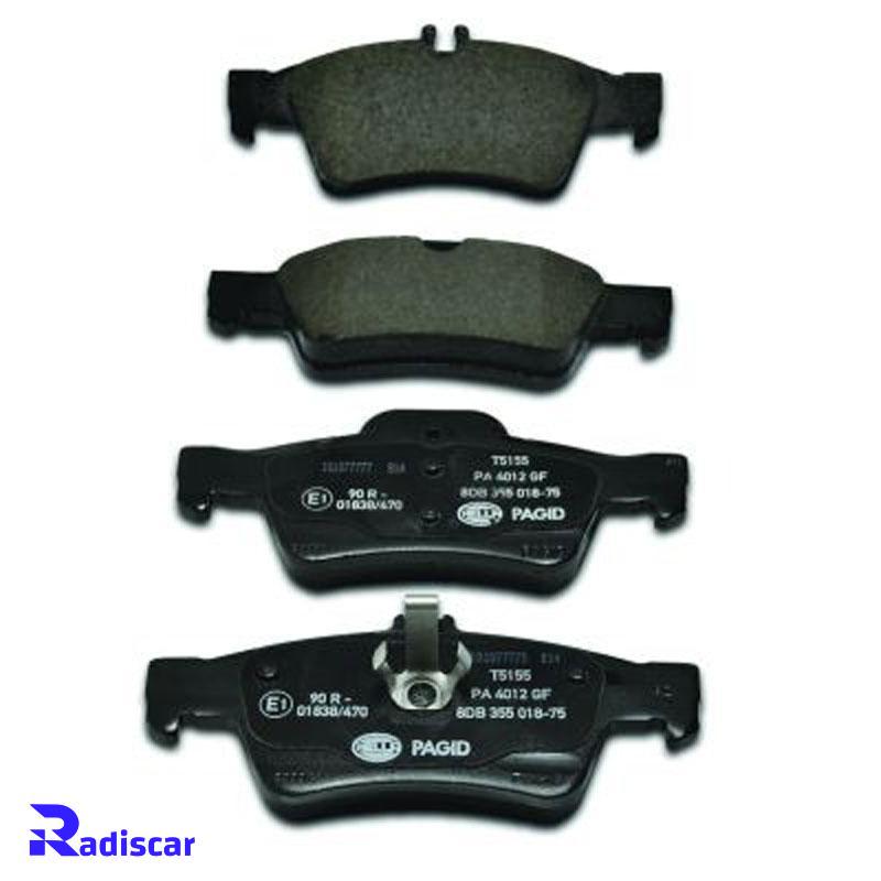 لنت ترمز عقب مرسدس بنز کلاس CLS-S-SL-SLK-E برند Hella Pagid کد T5155MM