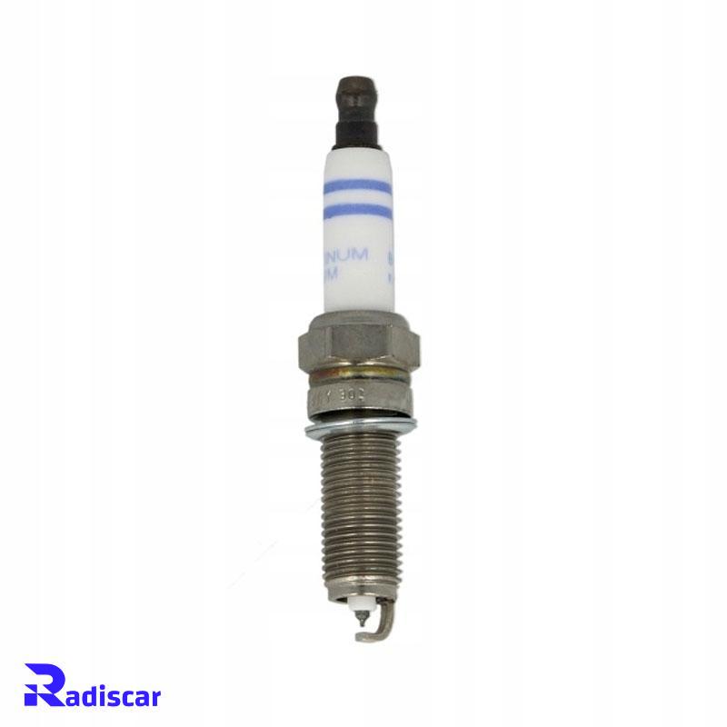 شمع موتور پایه بلند سوزنی دبل پلاتینیوم تک الکترود YR 6 NPP 332 برند Bosch کد 0242140512