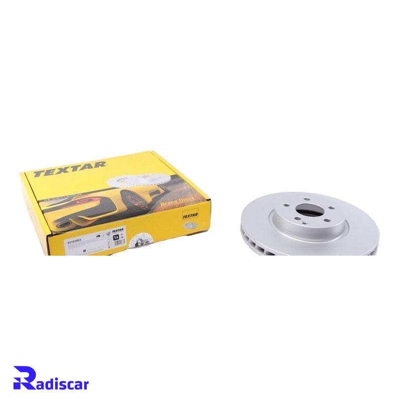 دیسک ترمز جلو مرسدس بنز C(W204)-E(W212) برند Textar کد 92163503 بسته 2 عددی