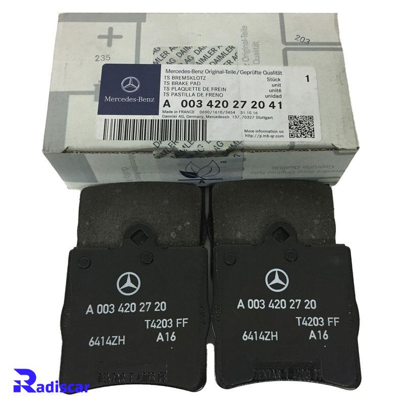 لنت ترمز عقب مرسدس بنز C(W203)-CLK(C209)-SLK(R171) برند Benz کد A003420272037