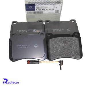 لنت ترمز جلو مرسدس بنز C(W203)-CLK(C209)-SLK(R171) برند Benz کد A0044205120